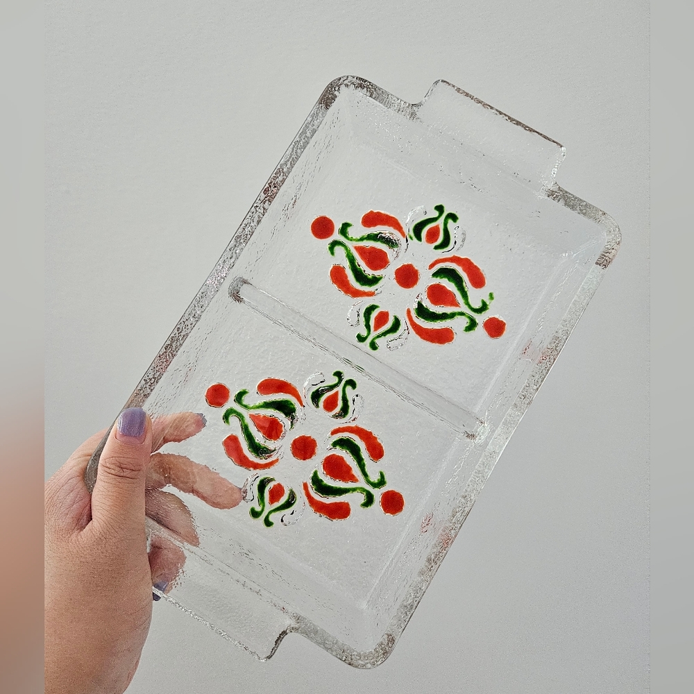 Walther Kristallglas serving tray